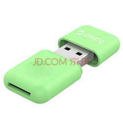 Orico奧?？艭RS12 USB3.0 TF卡讀卡器 小巧綠色，高性價比之選